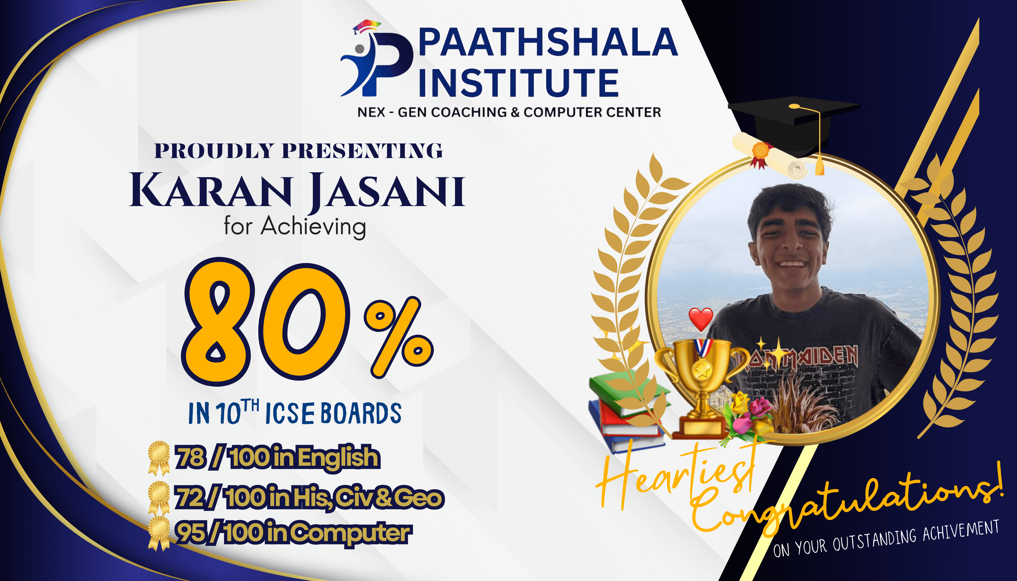 Karan Jasani Cl 10 ICSE T8